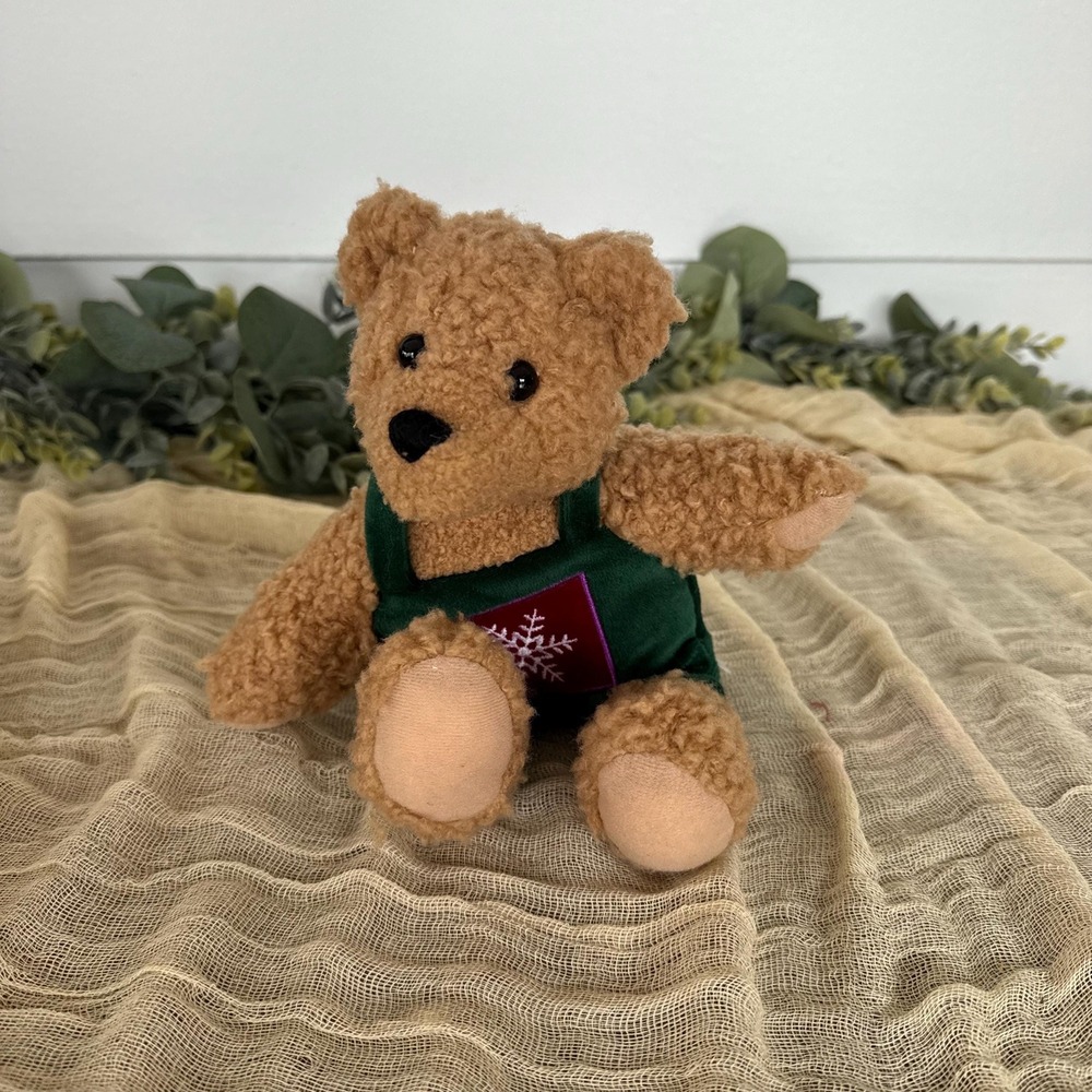 Kiss‎ Kiss Mistletoe Bear by Hallmark Cards Co boy teddy bear Christmas holiday
